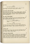 Moe Howard's 24pp. Script Dated March 1950 for The Three Stooges Film ''Scrambled Brains'', Working Title ''Impatient Patient'' -- With Extra 4pp. of Shooting Schedule & Call Sheet -- Very Good Plus